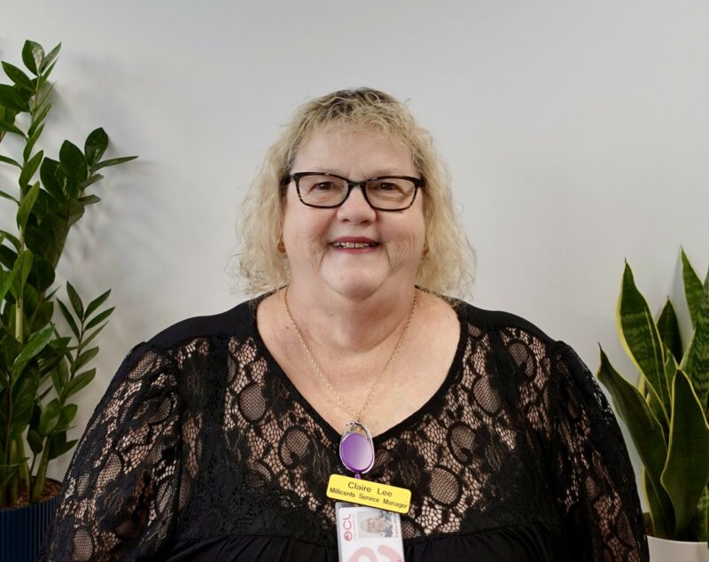 Claire - Service Manager for ECL Clacton - Millicents