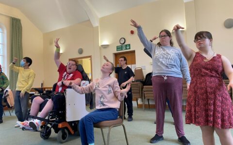 Crafty Drama group in action