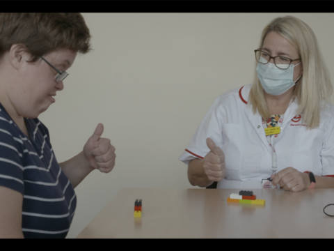 Thumbnail preview image for Carer supporting customer video